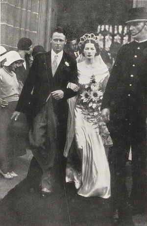 H. Percy Keach & His Bride Louise Marian MacKinnon
