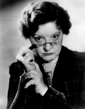 Marion Lorne appearing in Sally, 1957
