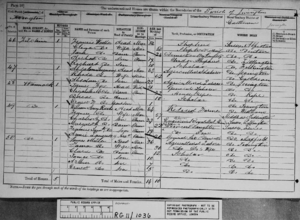 1881 England, Wales & Scotland census