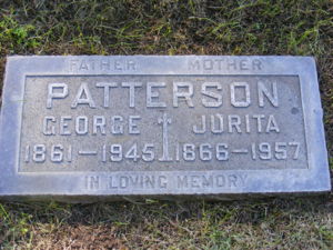 Headstone - George Patterson
