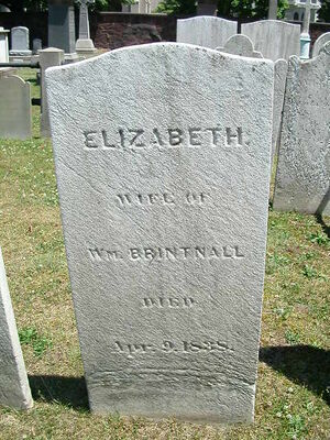 Elizabeth 'Eliza' (Thompson) Brintnall