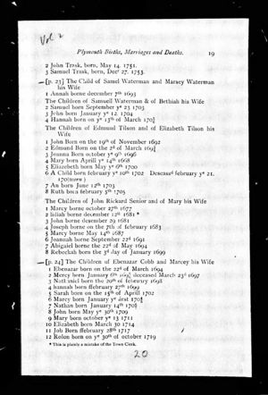 Marcy Cobb and siblings birth records