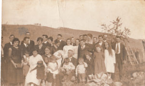 Family Members (mainly O'Keeffes) at the Wedding Reception of Con Brewer and Mag O'Keeffe