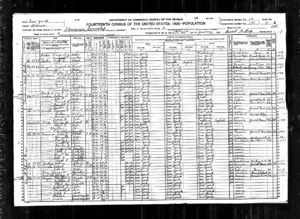 1920 US Federal Census for Thurman, Warren, NY - Page 04A