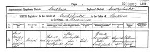 Birth Record : Michael Connaughton (1878 - ?)