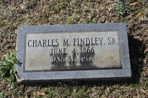 Charles Martin Findley Tombstone