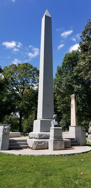 Clark Obelisk Bellefontaine Cemetery