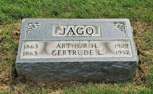 Dr Arthur & Gertrude Jago