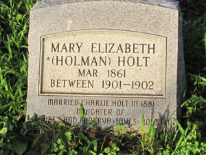 Mary Holeman Holt 