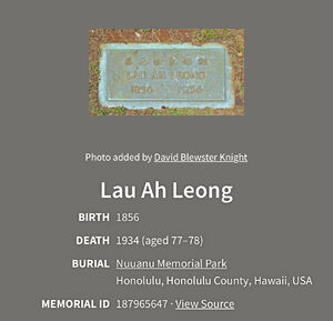Lau Ah Leong