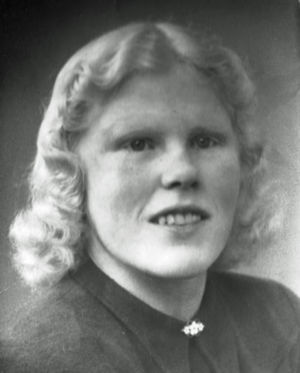 Thora Larsen, born Ejstrup.