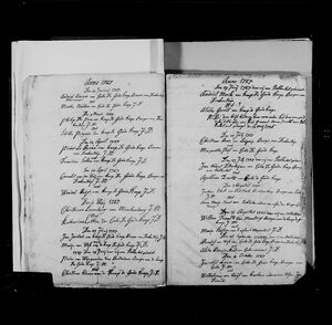 Marriages Parish registers for the Dutch Reformed Church at Paarl, Cape Province - 1717 - 1869; Image 11 of 789