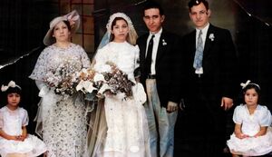 Wedding Picture of Maria Louisa Rodriguez Velarde