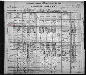 USA Census 1900 : Catherine Kelly