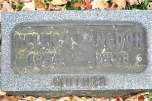 Helen Tift Langdon's Headstone
