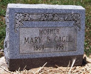 Mary Cagle gravemarker