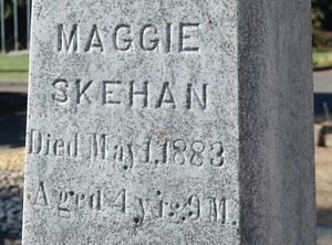 Maggie Skehan Inscription