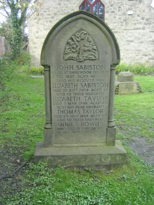 gravestone of John Sabiston