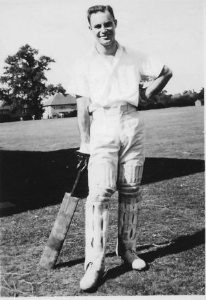 Don in England 1944 social match.