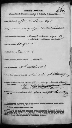 Death Notice