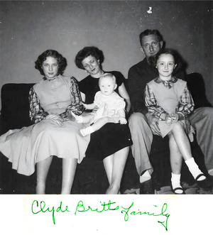 Bernice and Clyde Britt Family