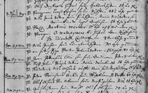 Filipstads kyrkoarkiv, Död- och begravningsböcker, SE/VA/13110/F/1 (1664-1758), bildid: C0037095_00046