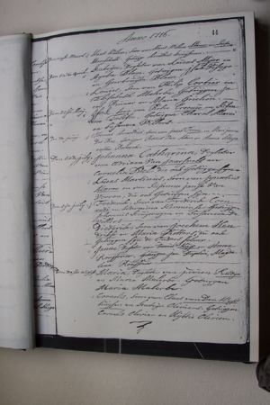 Baptismal record Cornelis van den Westhùijsen : 1716-08-30