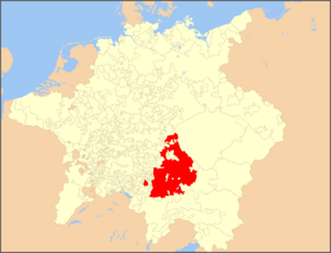 Skizze Kurfürstentum Bayern