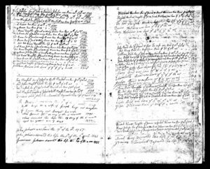 Quaker Meeting Record of Jacob Brown Family Birth Dates