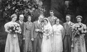 Wedding of George Mason Hills and Betty Berry