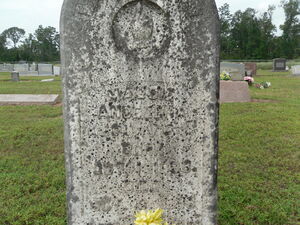 Maggie Richardson Purvis headstone