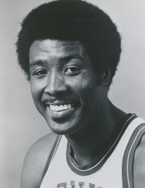Seattle SuperSonics publicity photo of player Paul Silas from 1977