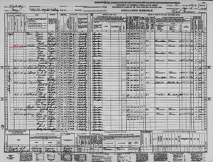 James & Fannie Walton 1940 Census