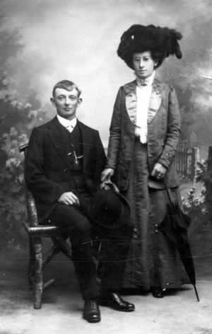 Ernest Woolford and Mildred Ethel (Gidley) Exell