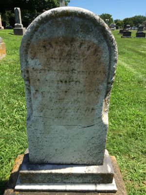 Jennet Chrisman headstone