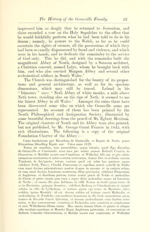 History of the Granville Family (1895), p. 23