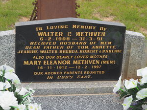 Mary & Walter Methven
