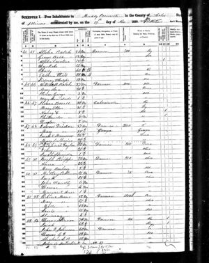 1850 ~ US Federal Census