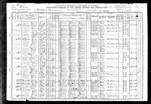 Shown Together on 1910 U.S. Federal Census - James & Eliza ORR + Lewis, Henrietta & Lennie BILYEU + Irvin, Robert E. & Father Marvin ORR + James Knox Polk & Elizabeth BARNETT