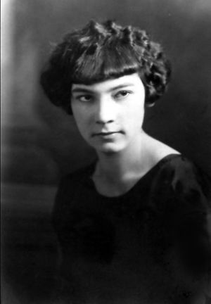 Nelle Edna McCoy as a Young Woman