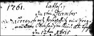 Lorenz Ritz  death (Lutheran register)