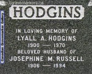 Lyall Hodgins and Josephine M. Russell