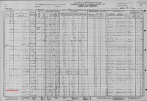 Calvin & Carrie Frost 1930 Census