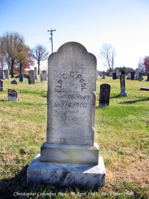 Grave of Christopher C. Pool