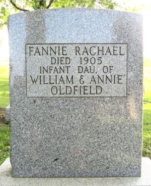 Fannie Oldfield Grave