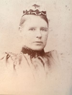 Christian Trail as a young woman.