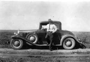 Jorgen with one of his cars