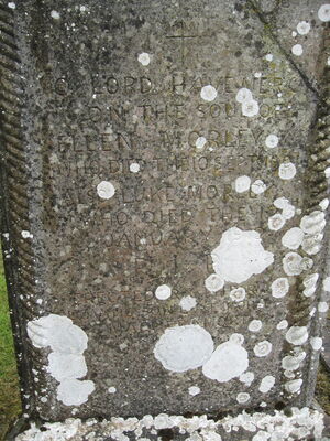 Morley Headstone (Closeup)