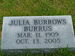 Julia (Burrows) Burrus