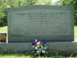 Thompson and Celia Collins Memorial